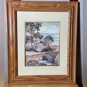 Charlene Olson Framed and Matted Landscape Print